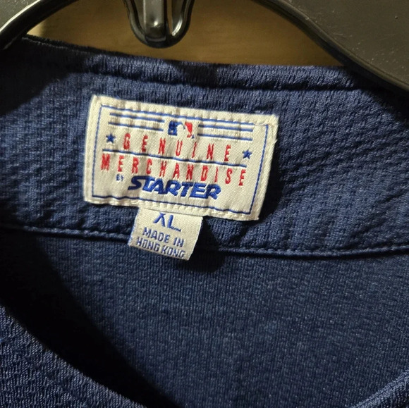 Starter MLB Vintage 90s Atlanta Braves Andres Galarraga Short Sleeve Jersey - Picture 2 of 7